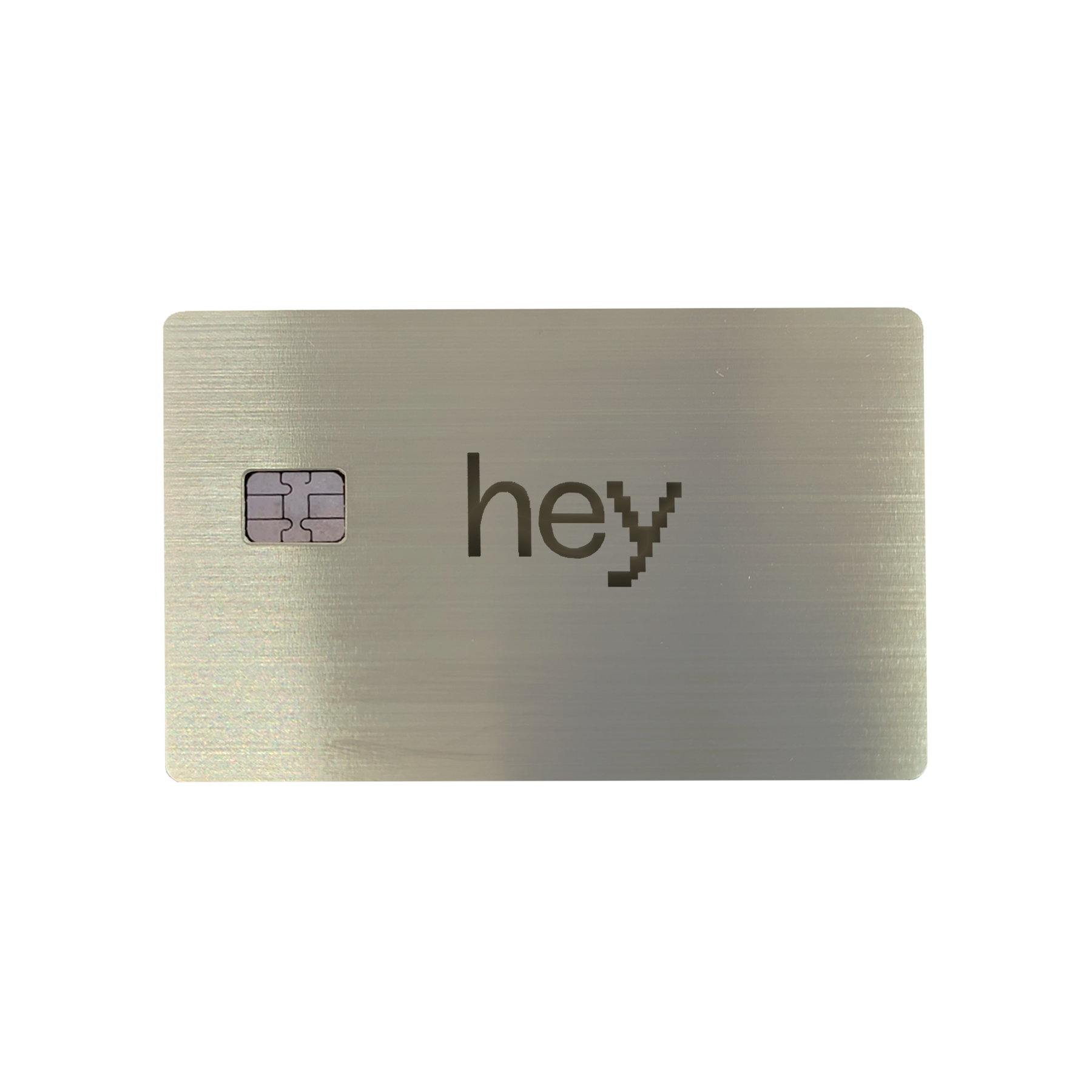 Tarjeta Metálica Hey Banco
