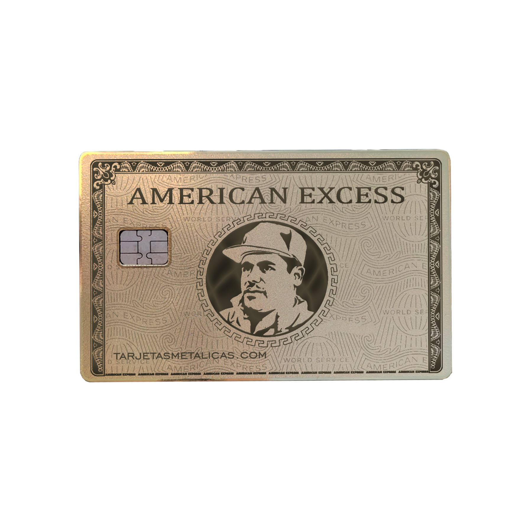Tarjeta Metálica American Excess Chapo 701