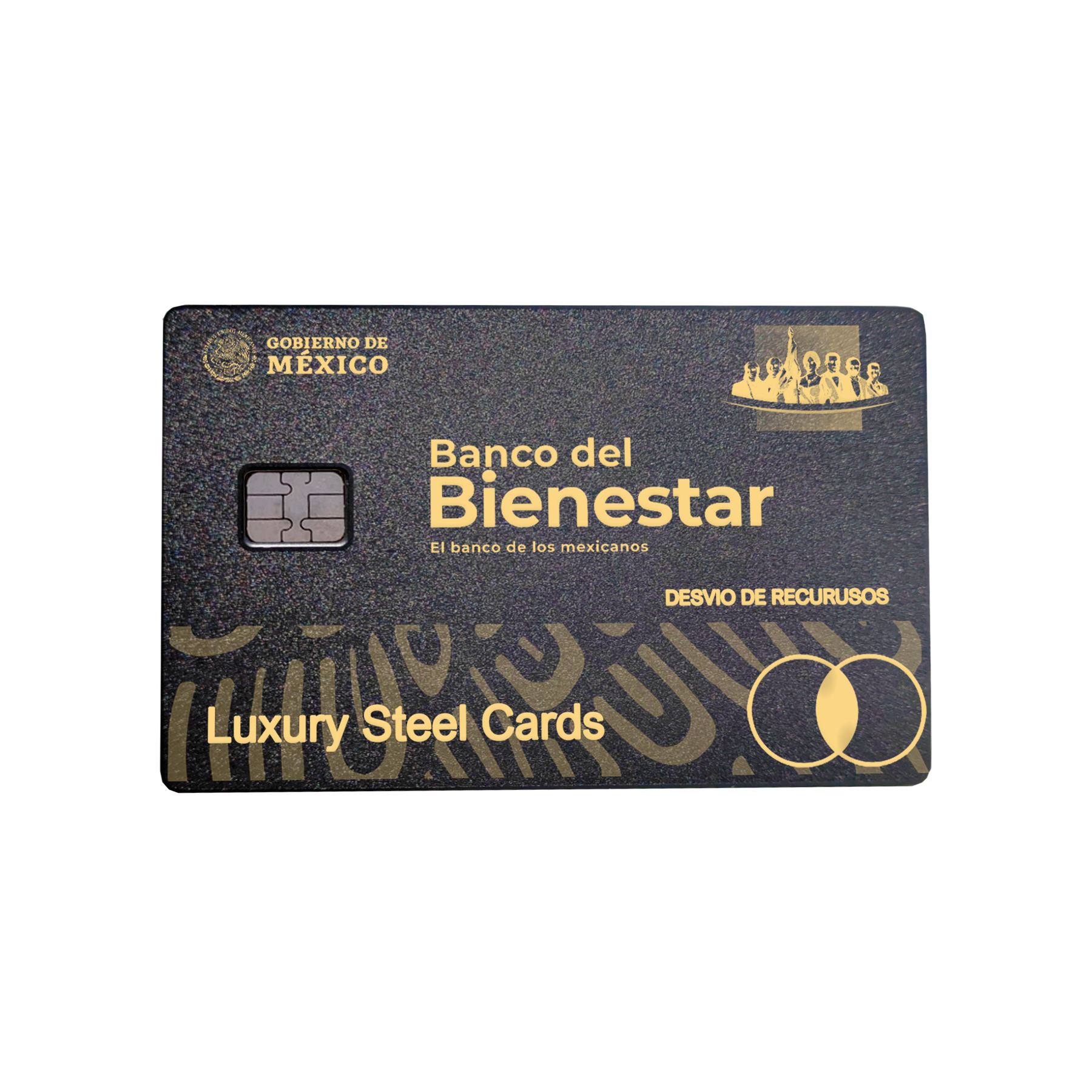 Tarjeta Metálica Del Bienestar